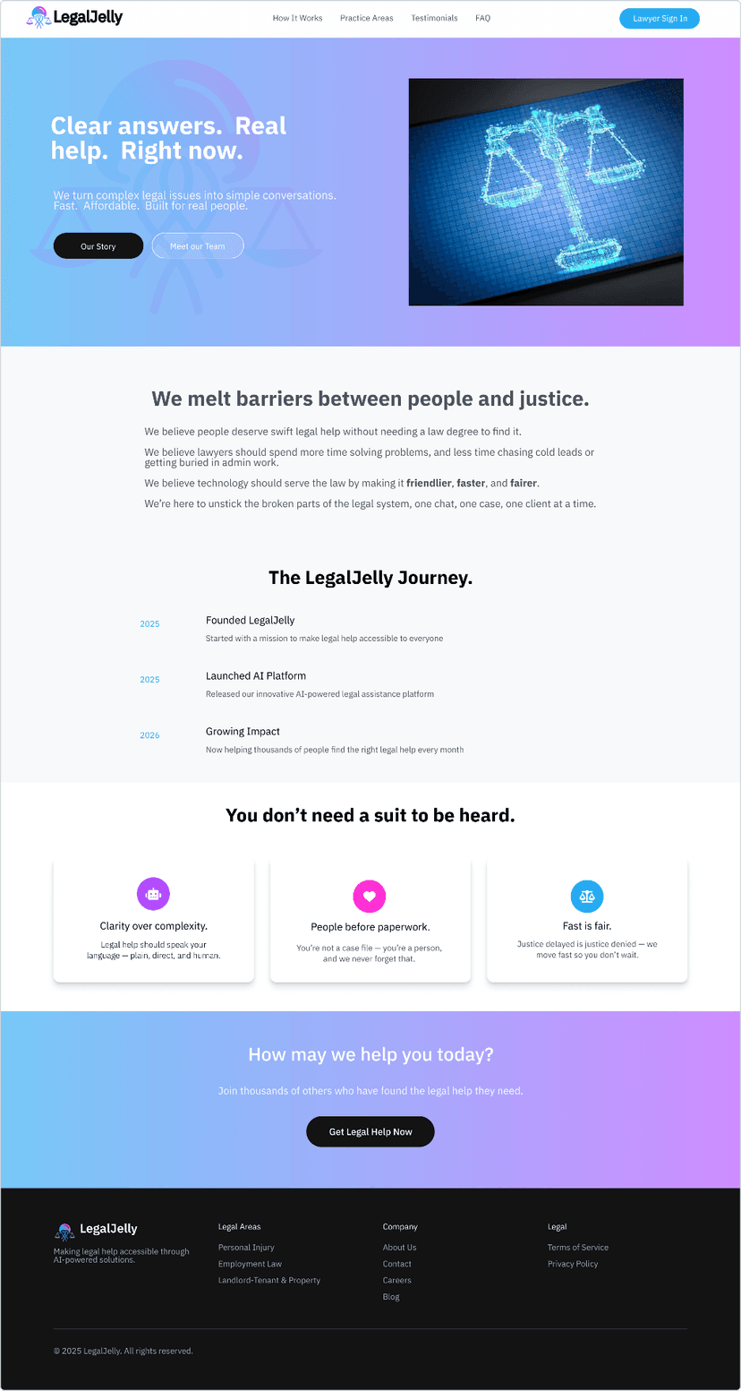 Digital scales of justice
